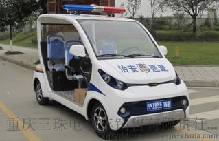 守护城市安宁 LT-S4安保电动巡逻车尽显安防守望风采